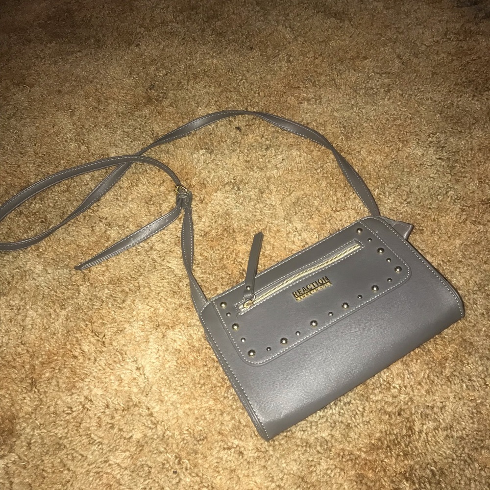Gray Crossbody by Reaction